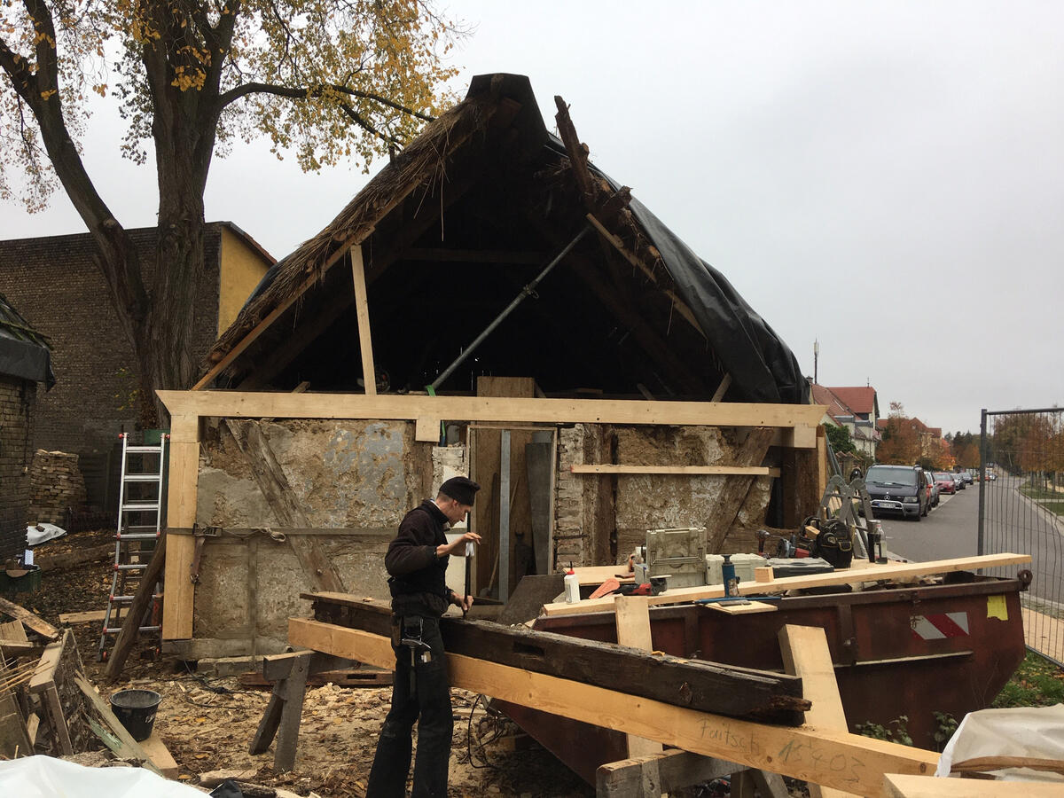 Erste Handwerksarbeiten